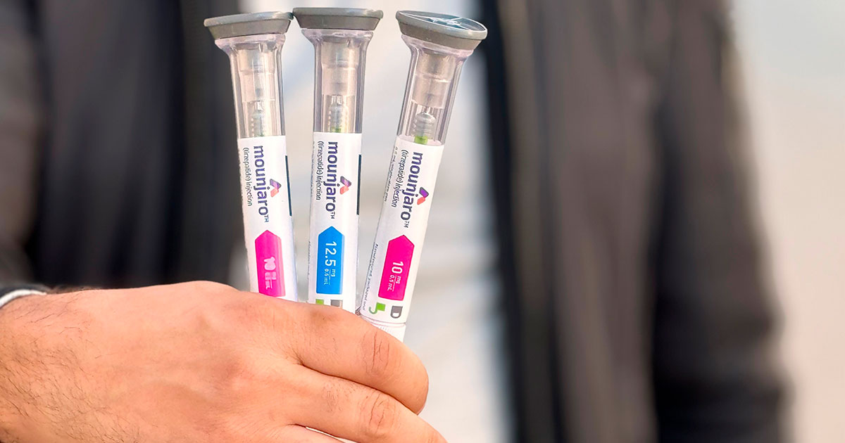 Pode beber tomando mounjaro